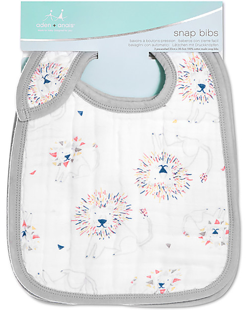 aden and anais snap bibs